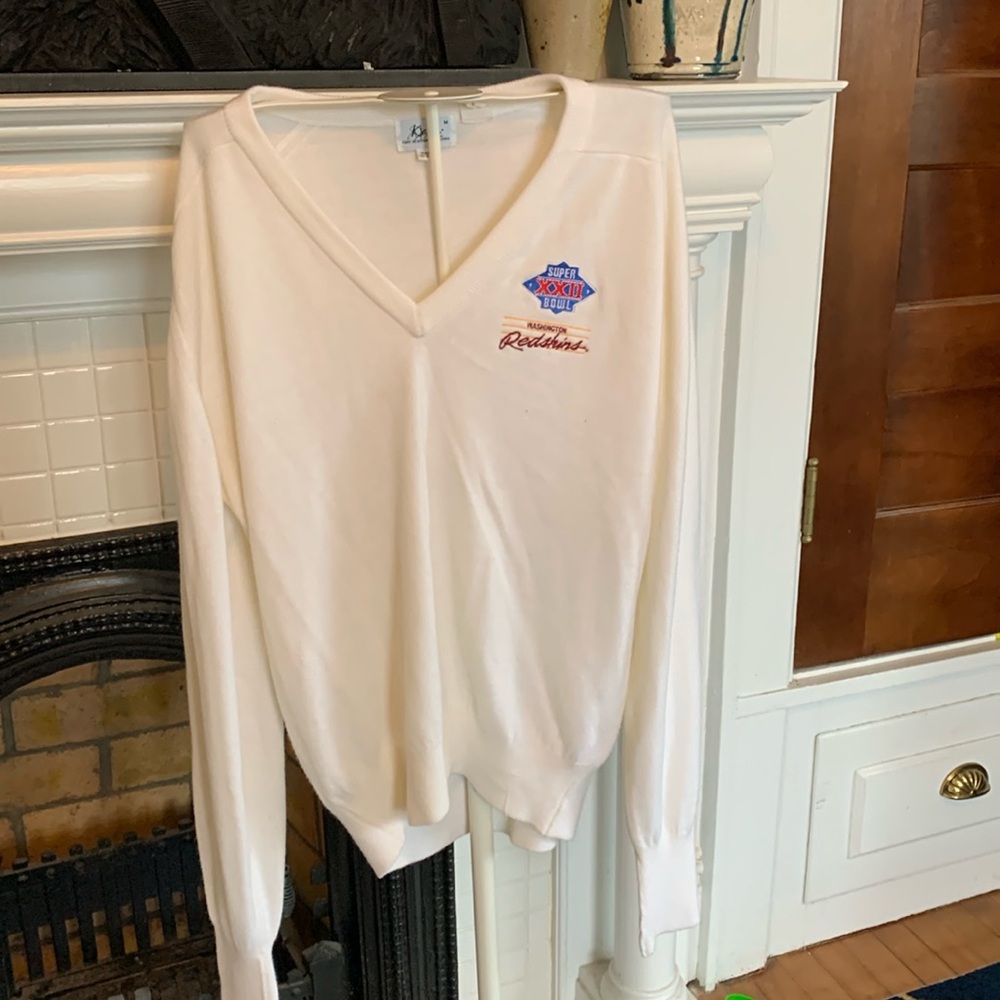 Super Bowl 22 sweater. Washington won 42-10. Great condition
